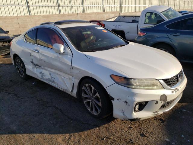 1HGCT2B87EA000549 - 2014 HONDA ACCORD EXL WHITE photo 4