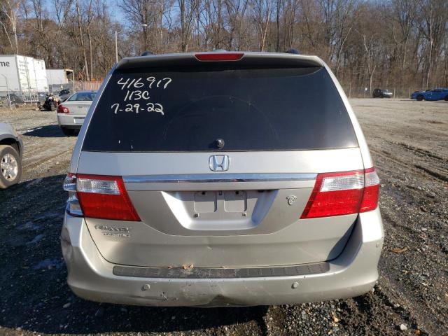 5FNRL38847B040281 - 2007 HONDA ODYSSEY TO GRAY photo 6