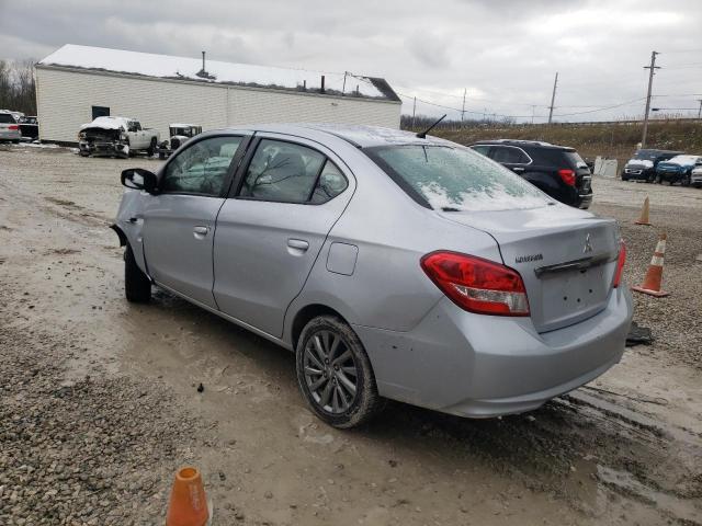 ML32F4FJ7JHF12281 - 2018 MITSUBISHI MIRAGE G4 SILVER photo 2