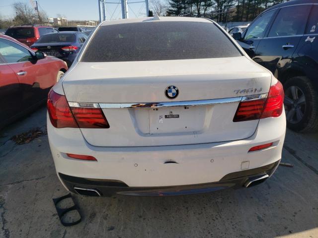 WBAYE4C5XED138578 - 2014 BMW 740 LI WHITE photo 6