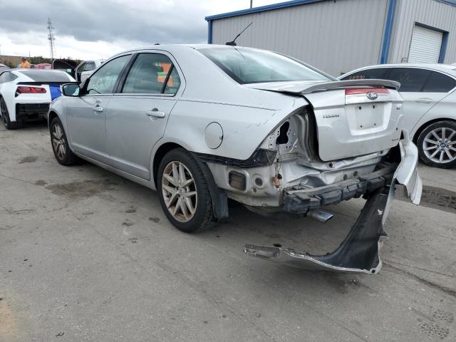 3FAHP0JG1CR357112 - 2012 FORD FUSION SEL SILVER photo 2