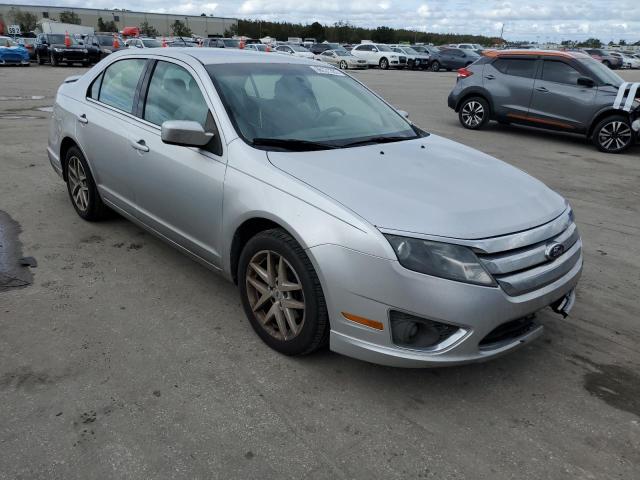 3FAHP0JG1CR357112 - 2012 FORD FUSION SEL SILVER photo 4