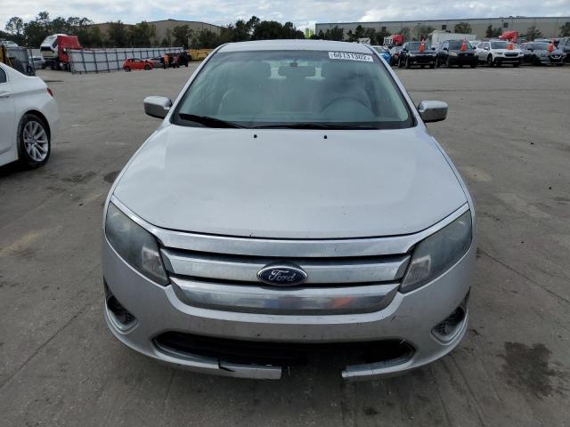 3FAHP0JG1CR357112 - 2012 FORD FUSION SEL SILVER photo 5