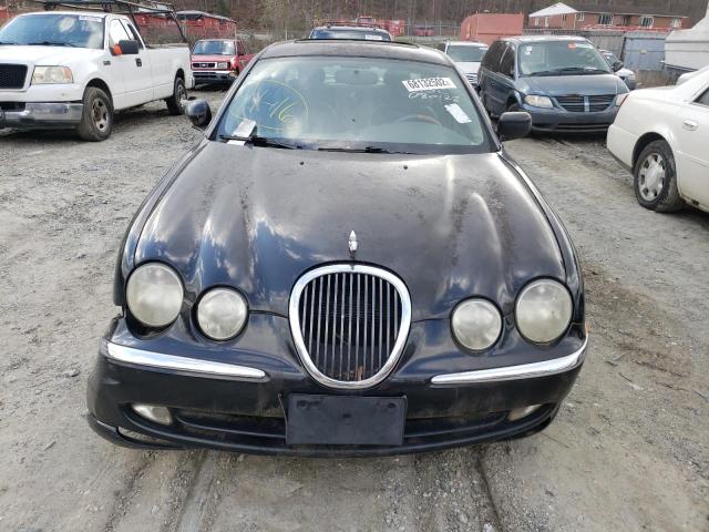 SAJDA01N11FM08886 - 2001 JAGUAR S-TYPE BLACK photo 5