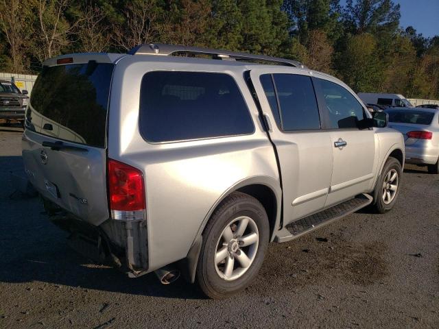 5N1BA0NC4AN601792 - 2010 NISSAN ARMADA SE SILVER photo 3