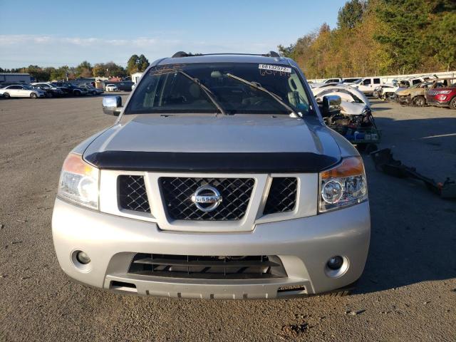 5N1BA0NC4AN601792 - 2010 NISSAN ARMADA SE SILVER photo 5