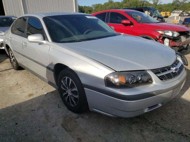 2G1WF52E949241137 - 2004 CHEVROLET IMPALA SILVER photo 1