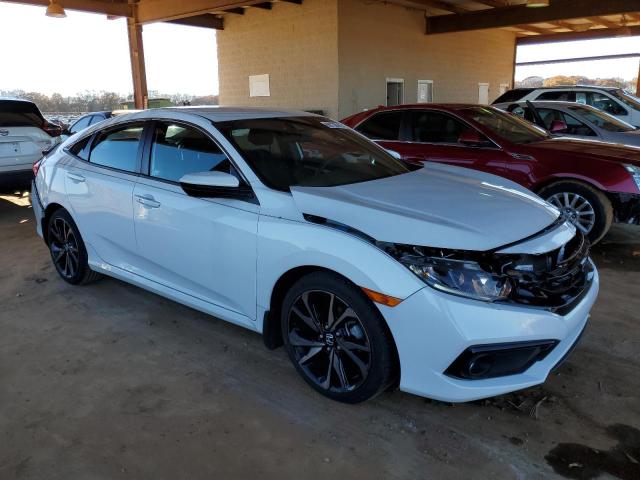 2HGFC2F84KH591623 - 2019 HONDA CIVIC SPOR أبيض صورة 4