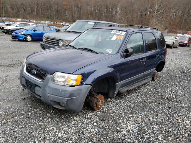 1FMYU03113KB80119 - 2003 FORD ESCAPE XLT BLUE photo 1