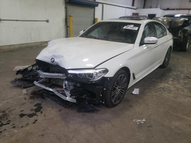 WBAJE7C58JWD53378 - 2018 BMW 540 XI WHITE photo 2