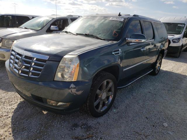 1GYFK66868R102439 - 2008 CADILLAC ESCALADE E GREEN photo 1