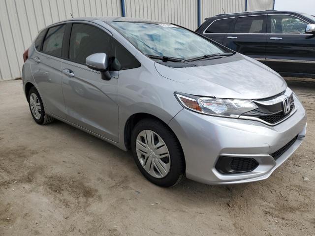 3HGGK5H42KM740776 - 2019 HONDA FIT LX SILVER photo 4