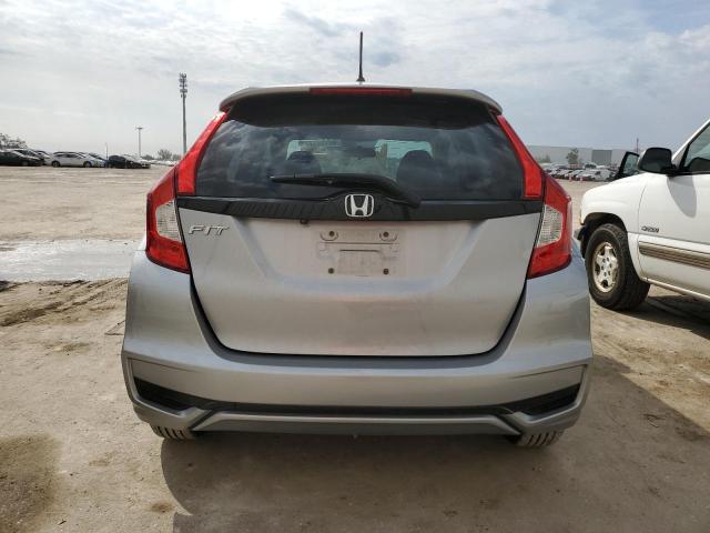 3HGGK5H42KM740776 - 2019 HONDA FIT LX SILVER photo 6