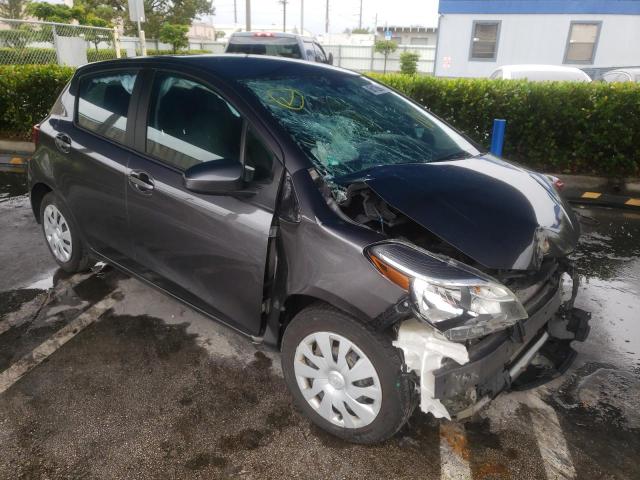 VNKKTUD30HA080067 - 2017 TOYOTA YARIS L GRAY photo 4