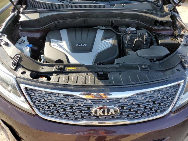 5XYKW4A71FG559361 - 2015 KIA SORENTO SX MAROON photo 12