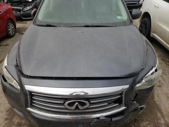 5N1AL0MN7DC323219 - 2013 INFINITI JX35 CHARCOAL photo 7