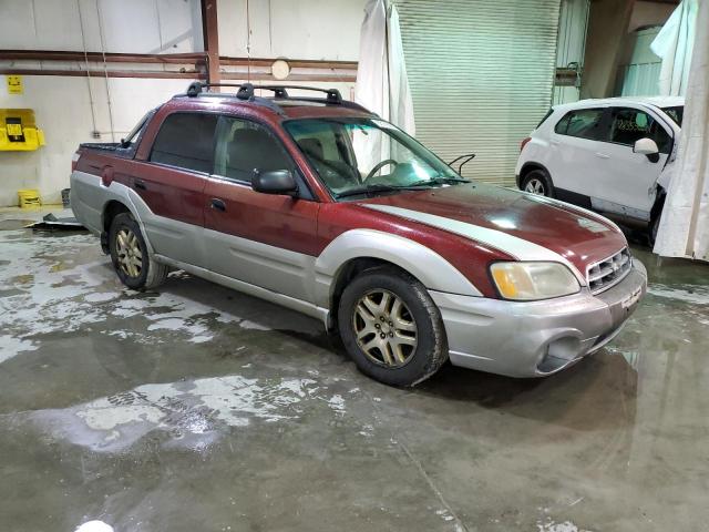 4S4BT62C437113709 - 2003 SUBARU BAJA SPORT BURGUNDY photo 4