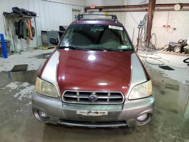 4S4BT62C437113709 - 2003 SUBARU BAJA SPORT BURGUNDY photo 5