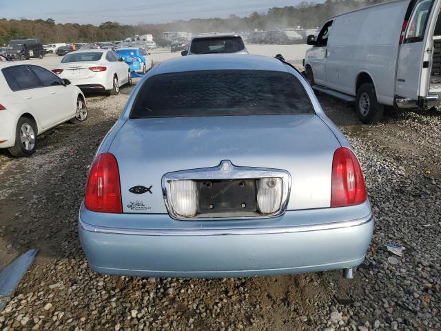 1LNFM82WXWY698931 - 1998 LINCOLN TOWN CAR S BLUE photo 6