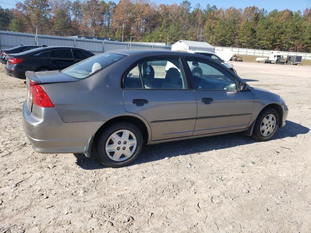 1HGES16315L005030 - 2005 HONDA CIVIC DX V GRAY photo 3