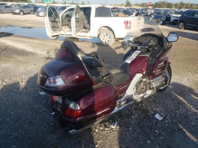 1HFSC47H17A601382 - 2007 HONDA GL1800 BURGUNDY photo 4