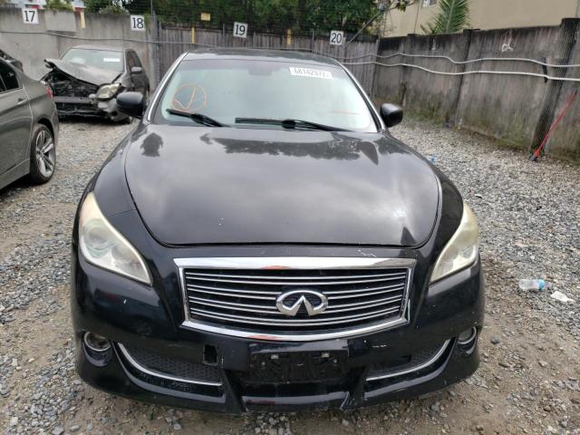 JN1EY1AP1CM910160 - 2012 INFINITI M35H BLACK photo 5