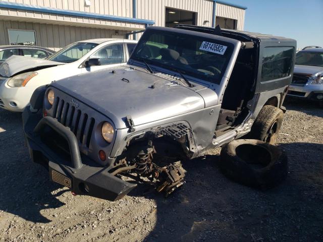 1C4AJWAG3DL671490 - 2013 JEEP WRANGLER S GRAY photo 1