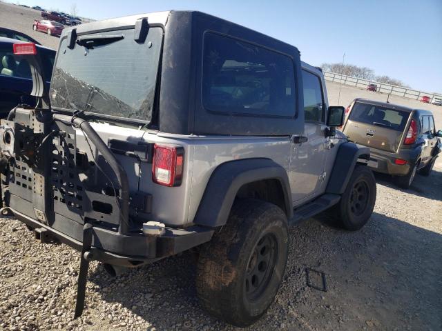 1C4AJWAG3DL671490 - 2013 JEEP WRANGLER S GRAY photo 3