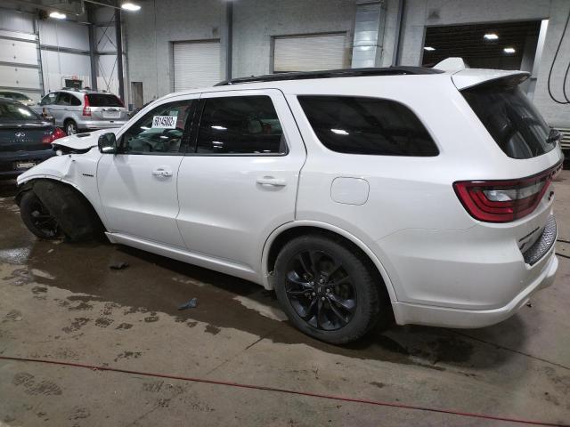 1C4SDJCT9MC695513 - 2021 DODGE DURANGO R/ WHITE photo 2