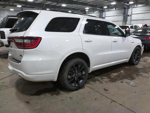 1C4SDJCT9MC695513 - 2021 DODGE DURANGO R/ WHITE photo 3