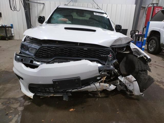 1C4SDJCT9MC695513 - 2021 DODGE DURANGO R/ WHITE photo 5