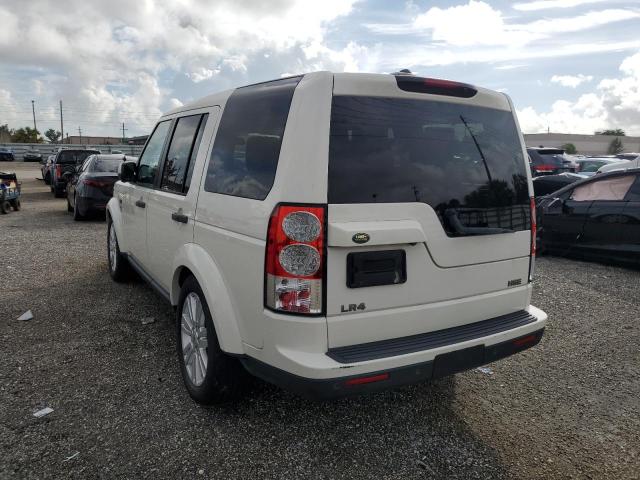 SALAK2D41AA539271 - 2010 LAND ROVER LR4 HSE LU WHITE photo 2