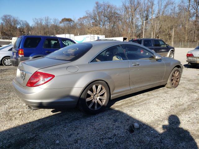 WDDEJ71X77A006041 - 2007 MERCEDES-BENZ CL 550 TAN photo 3