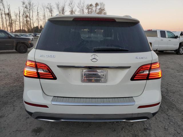 4JGDA5HB0CA044303 - 2012 MERCEDES-BENZ ML 350 4MA WHITE photo 6