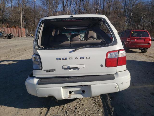 JF1SF65692H700486 - 2002 SUBARU FORESTER S WHITE photo 6