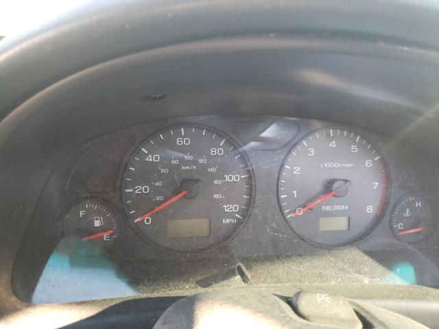 JF1SF65692H700486 - 2002 SUBARU FORESTER S WHITE photo 9