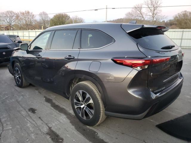 5TDGZRAH7MS532958 - 2021 TOYOTA HIGHLANDER Grafit foto 2