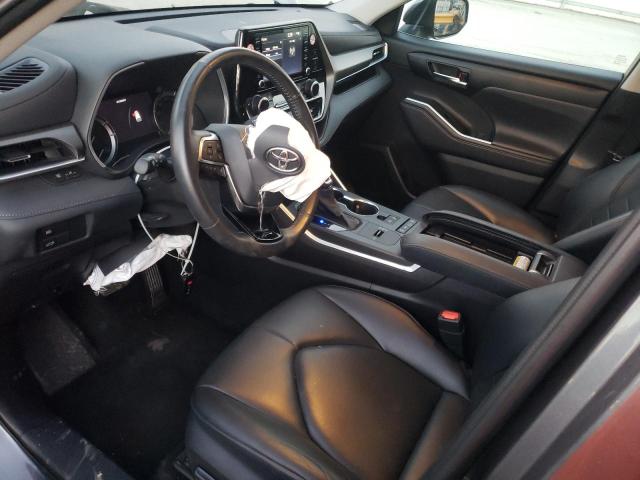 5TDGZRAH7MS532958 - 2021 TOYOTA HIGHLANDER Grafit foto 7