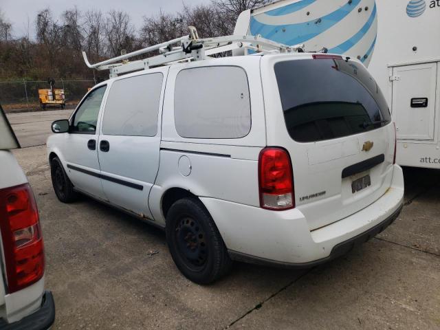 1GBDV131X8D208036 - 2008 CHEVROLET UPLANDER I WHITE photo 2