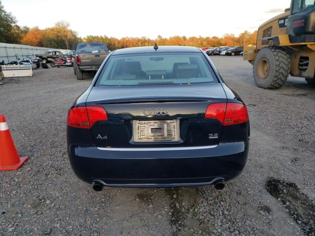 WAUDH78E88A036542 - 2008 AUDI A4 3.2 QUA BLUE photo 6