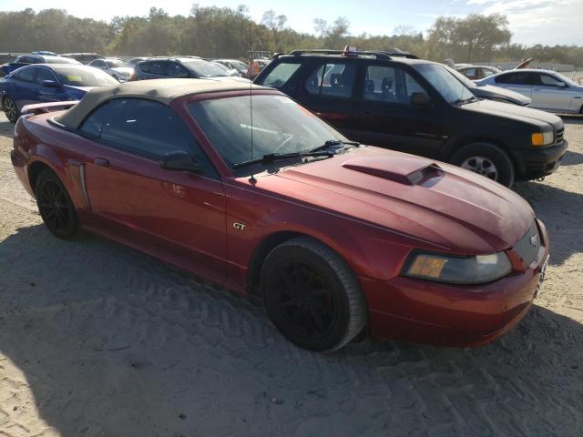 1FAFP45X23F319149 - 2003 FORD MUSTANG GT RED photo 4