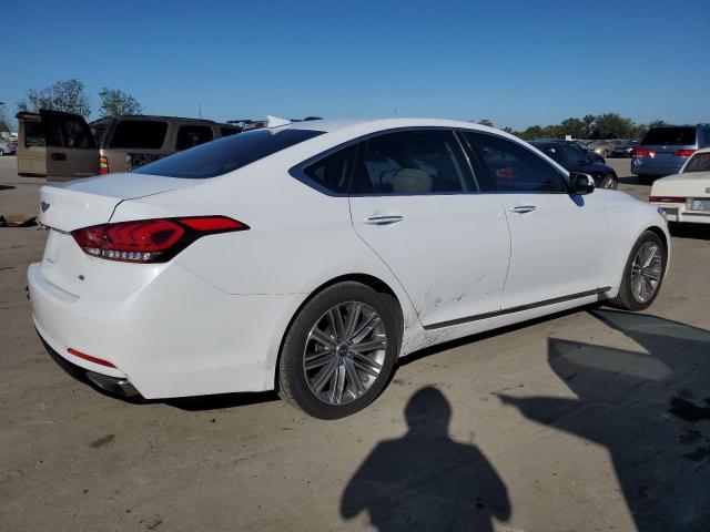 KMHGN4JE8JU226889 - 2018 GENESIS G80 WHITE photo 3