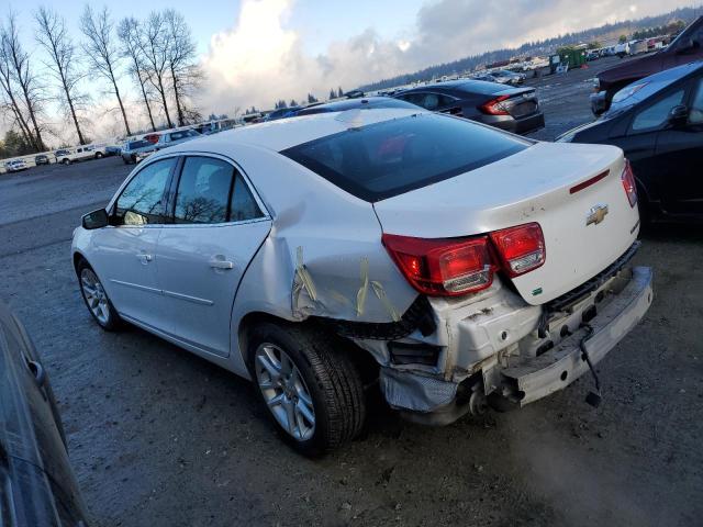 1G11C5SL5FF183345 - 2015 CHEVROLET MALIBU 1LT WHITE photo 2