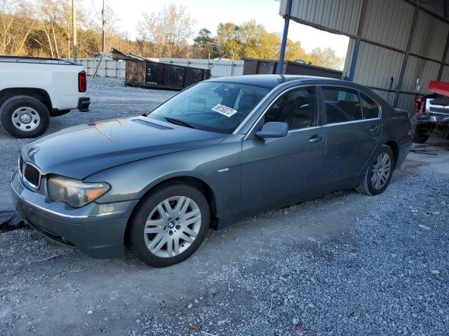 WBAGN63433DS43393 - 2003 BMW 7 SERIES CHARCOAL photo 1
