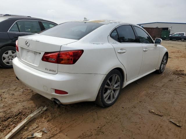 JTHBK262372057474 - 2007 LEXUS IS 250 WHITE photo 3