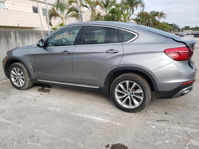 5UXKU2C32H0U28418 - 2017 BMW X6 XDRIVE3 GRAY photo 2