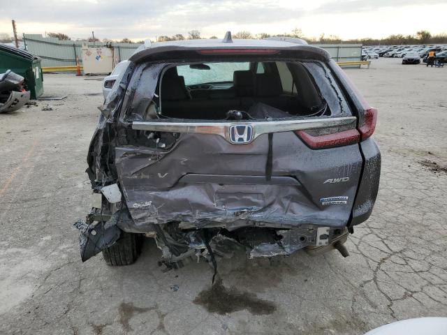 7FART6H95LE020095 - 2020 HONDA CR-V TOURI SILVER photo 6