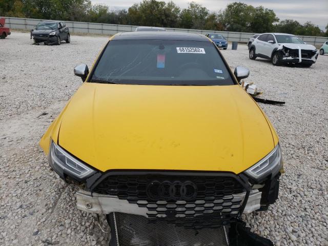 WAUB1GFF7H1024194 - 2017 AUDI S3 PREMIUM YELLOW photo 5