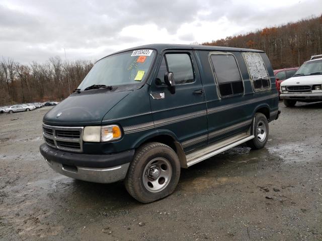 2B6HB21X8VK588535 - 1997 DODGE RAM VAN B2 GREEN photo 1