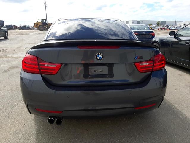 WBA4U7C31H5H20054 - 2017 BMW 430I GRAY photo 6